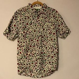 Zumiez Rose button down